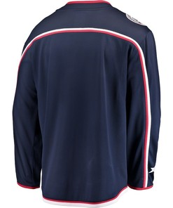 Adam Fantilli #19 Columbus Blue Jackets 2023 NHL Draft Home Men Jersey - Navy