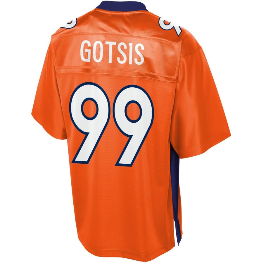Adam Gotsis Denver Broncos Nfl Pro Line Player Jersey - Orange