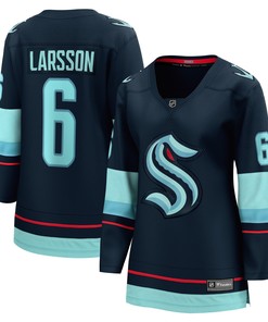 Adam Larsson Seattle Kraken Fanatics Branded Womens Home Breakaway Player Jersey - Deep Sea Blue Nhl