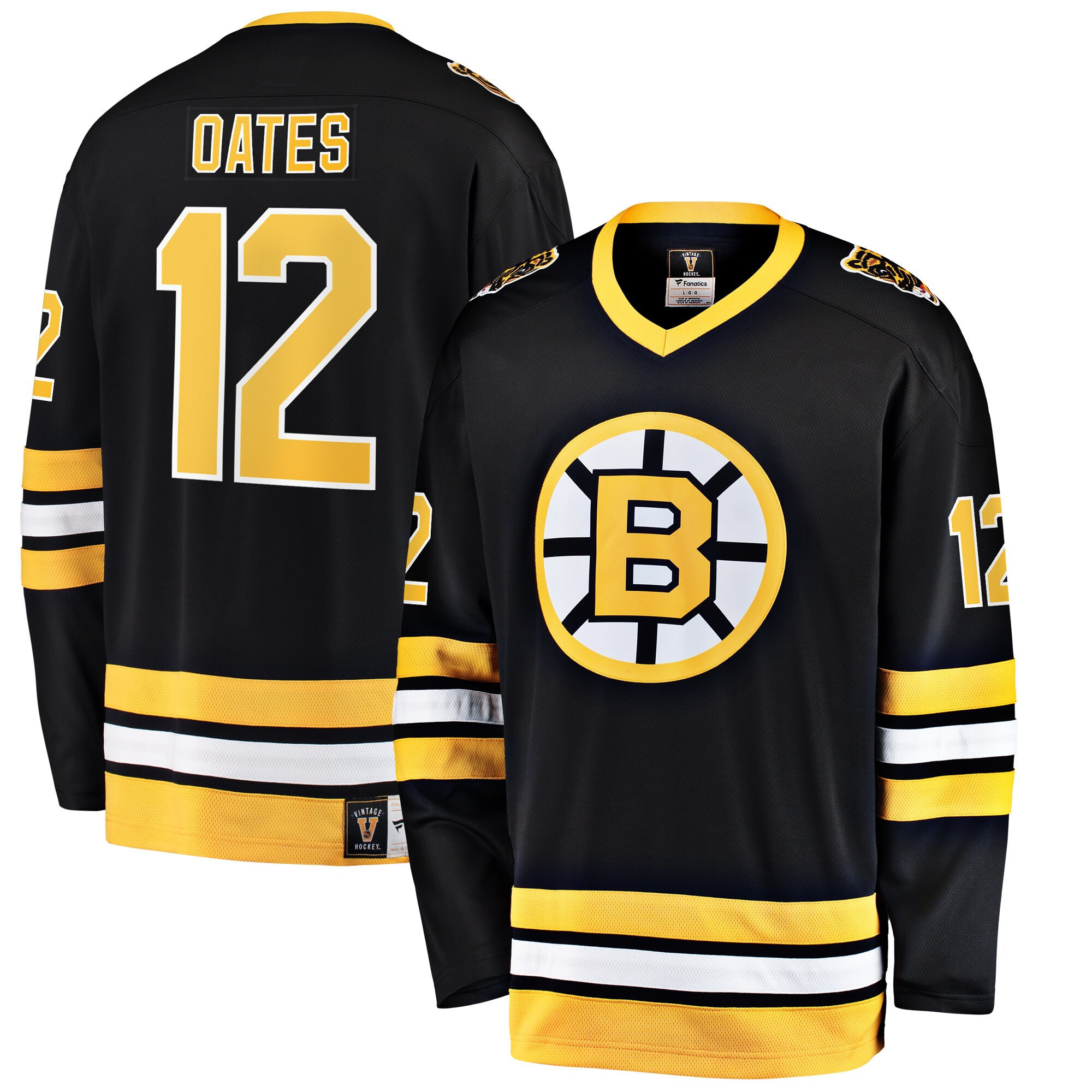 Adam Oates Boston Bruins Fanatics Branded Premier Breakaway Retired Player Jersey - Black Nhl
