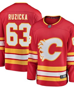 Adam Ruzicka Calgary Flames Fanatics Branded Home Breakaway Player Jersey - Red Nhl