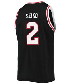 Adam Seiko 2 San Diego State Aztecs 2023 Basketball Jersey- Men Black