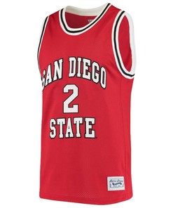 Adam Seiko 2 San Diego State Aztecs 2023 Basketball Jersey- Men Red