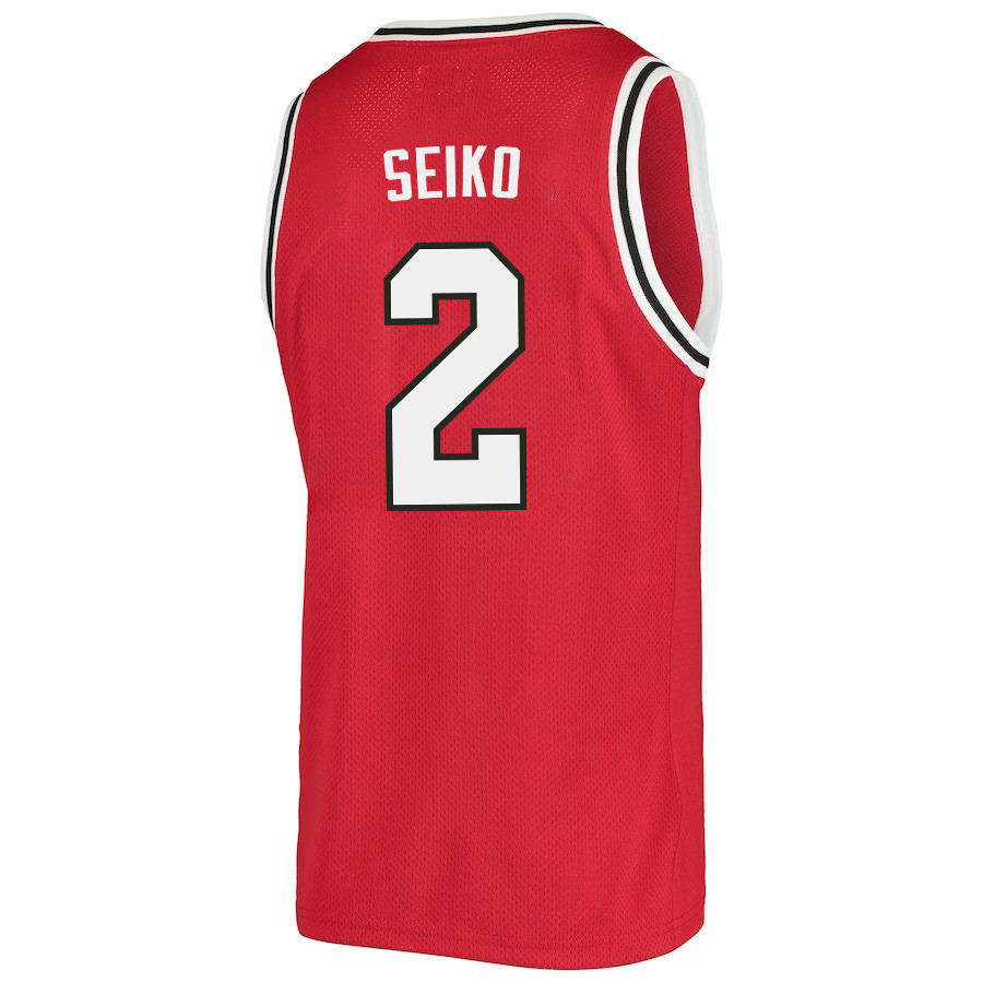 Adam Seiko 2 San Diego State Aztecs 2023 Basketball Jersey- Men Red