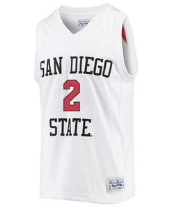 Adam Seiko 2 San Diego State Aztecs 2023 Basketball Jersey- Men White