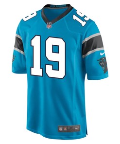 Adam Thielen 19 Carolina Panthers Men Game Jersey - Blue