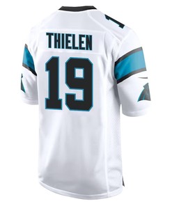 Adam Thielen 19 Carolina Panthers Men Game Jersey - White