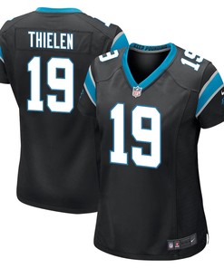 Adam Thielen 19 Carolina Panthers Women Game Jersey - Black