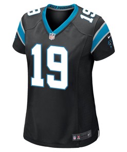 Adam Thielen 19 Carolina Panthers Women Game Jersey - Black