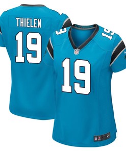 Adam Thielen 19 Carolina Panthers Women Game Jersey - Blue