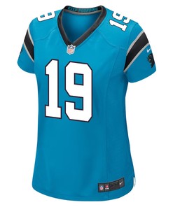Adam Thielen 19 Carolina Panthers Women Game Jersey - Blue