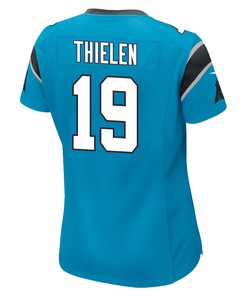 Adam Thielen 19 Carolina Panthers Women Game Jersey - Blue