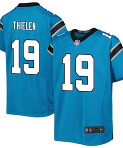 Adam Thielen 19 Carolina Panthers Youth Game Jersey - Blue