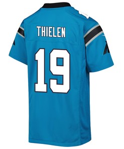 Adam Thielen 19 Carolina Panthers Youth Game Jersey - Blue