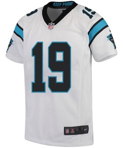 Adam Thielen 19 Carolina Panthers Youth Game Jersey - White