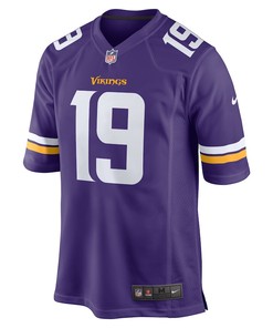 Adam Thielen 19 Minnesota Vikings Game Jersey - Purple