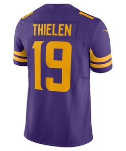 Adam Thielen Minnesota 19 Vikings Vapor F.U.S.E. Limited Alternate Jersey - Purple
