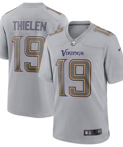 Adam Thielen Minnesota Vikings Atmosphere Fashion Game Jersey - Gray