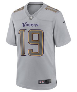Adam Thielen Minnesota Vikings Atmosphere Fashion Game Jersey - Gray