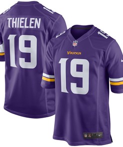 Adam Thielen Minnesota Vikings Game Jersey - Purple Nfl