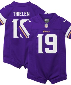 Adam Thielen Minnesota Vikings Nike Infant Romper Jersey - Purple