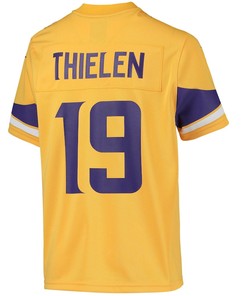 Adam Thielen Minnesota Vikings Youth Inverted Team Game Jersey - Gold