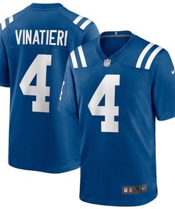 Adam Vinatieri #4 Nfl 2020 Dark Blue Jersey
