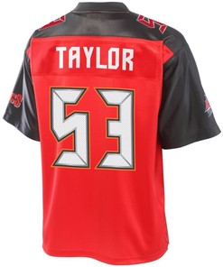 Adarius Taylor Tampa Bay Buccaneers Nfl Pro Line Player Jersey - Red