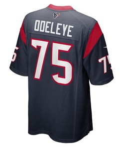 Adedayo Odeleye Houston Texans Game Player Jersey - Navy