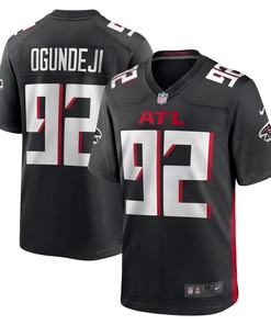 Adetokunbo Ogundeji Atlanta Falcons Game Jersey - Black Nfl
