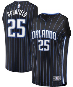 Admiral Schofield Orlando Magic Fanatics Branded 2021/22 Fast Break Replica Jersey - Icon Edition - Black Nba