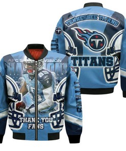 Adoree Jackson #25 Tennessee Titans Super Bowl 2021 Afc South Division Bomber Jacket Model 252
