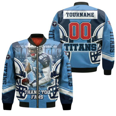 Adoree Jackson 25 Tennessee Titans Super Bowl 2021 Afc South Division Personalized Bomber Jacket Model 254