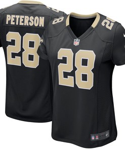 Adrian Peterson New Orleans Saints Nike Womens Game Jersey - Black