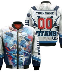 Afc South Division Champions Tennessee Titans Super Bowl 2021 1 Personalized Bomber Jacket Model 259