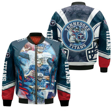 Afc South Division Champions Tennessee Titans Super Bowl 2021 Bomber Jacket Model 263