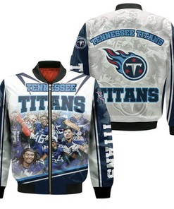 Afc South Division Super Bowl 2021 Tennessee Titans Bomber Jacket Model 271
