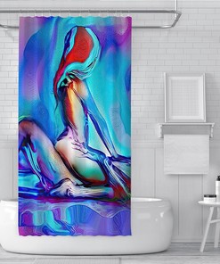 African American I am Black Men Shower Curtain for African American-Themed Bathroom Decor