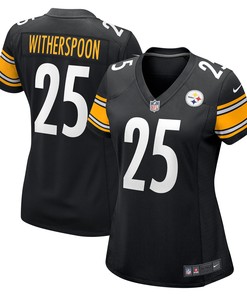 Ahkello Witherspoon Pittsburgh Steelers Womens Game Jersey - Black Nfl