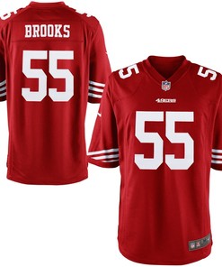 Ahmad Brooks San Francisco 49ers Nike Youth Team Color Game Jersey - Scarlet