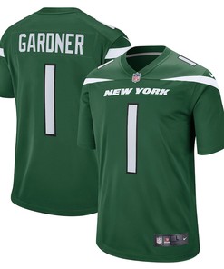 Ahmad Sauce Gardner 1 New York Jets 2022 Draft First Round Pick Game Jersey In Gotham Green