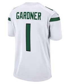 Ahmad Sauce Gardner 1 New York Jets 2022 Draft First Round Pick Game Jersey In White