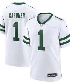 Ahmad Sauce Gardner 1 New York Jets Legacy Game Men Jersey - White