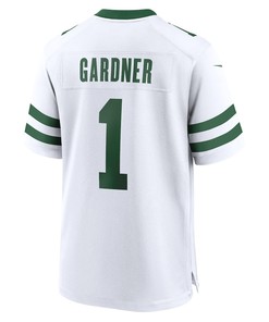 Ahmad Sauce Gardner 1 New York Jets Legacy Game Men Jersey - White