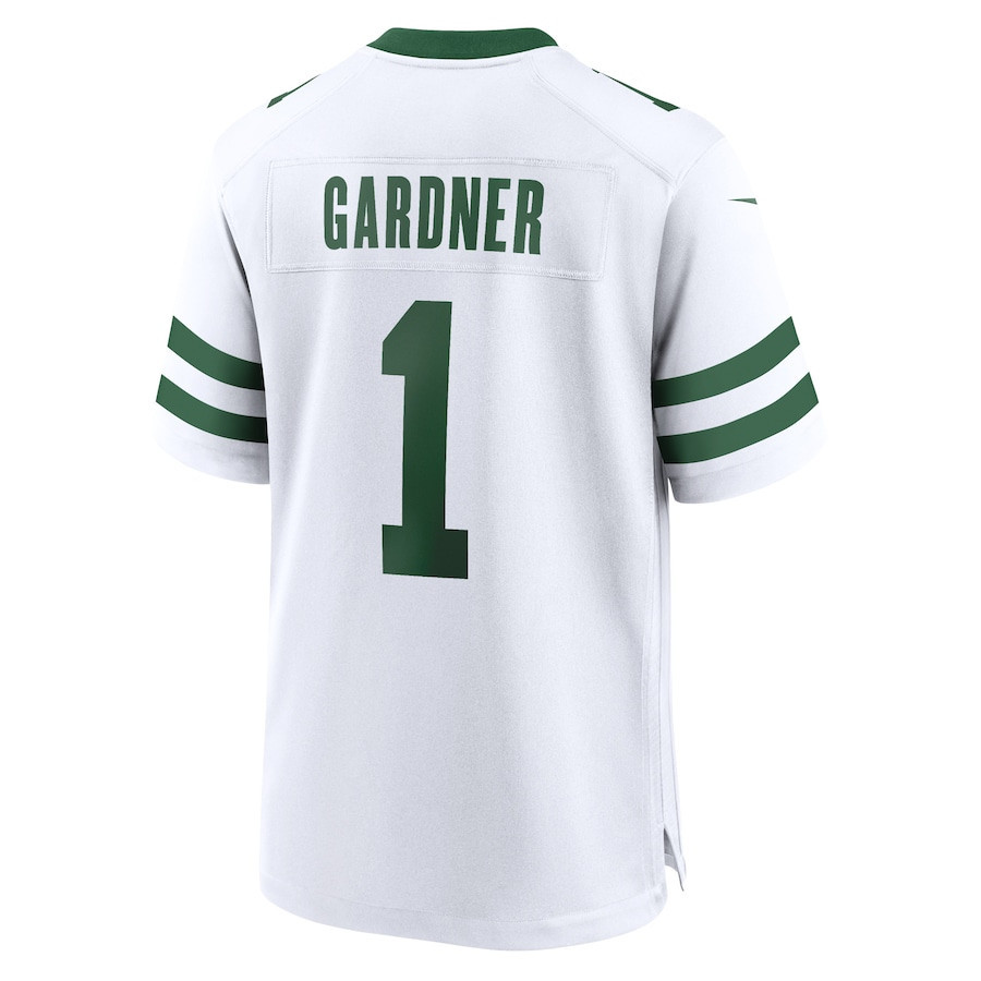 Ahmad Sauce Gardner 1 New York Jets Legacy Game Men Jersey - White