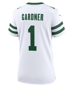 Ahmad Sauce Gardner 1 New York Jets Legacy Game Women Jersey - White