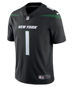 Ahmad Sauce Gardner 1 New York Jets Men's Vapor Limited Jersey - Black