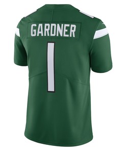 Ahmad Sauce Gardner 1 New York Jets Men's Vapor Limited Jersey - Green