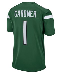 Ahmad Sauce Gardner 1 New York Jets Youth 2022 Draft First Round Pick Game Jersey In Gotham Green