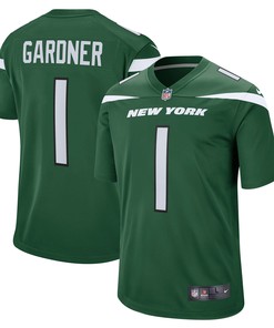 Ahmad Sauce Gardner New York Jets 2022 Nfl Draft First Round Pick Game Jersey - Gotham Green